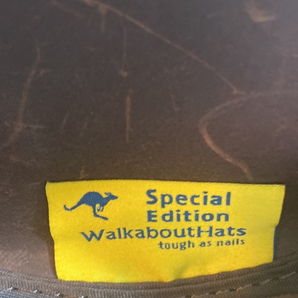 Leather walkabout hat - Picture 6 of 14